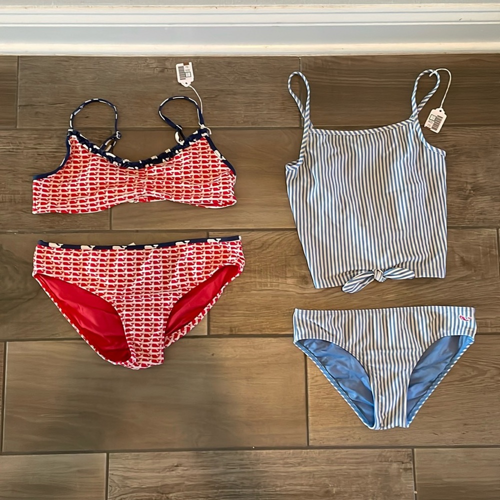 Girls Vineyard Vines Swimsuits Bundle